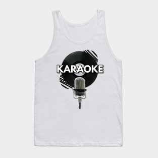 Karaoke Singer Tank Top